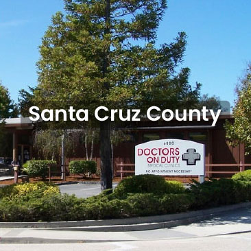 Locations in Santa Cruz County
